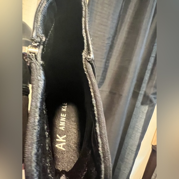 Anne Klein Black Ankle Boots, Women’s Size 10M - Picture 7 of 13